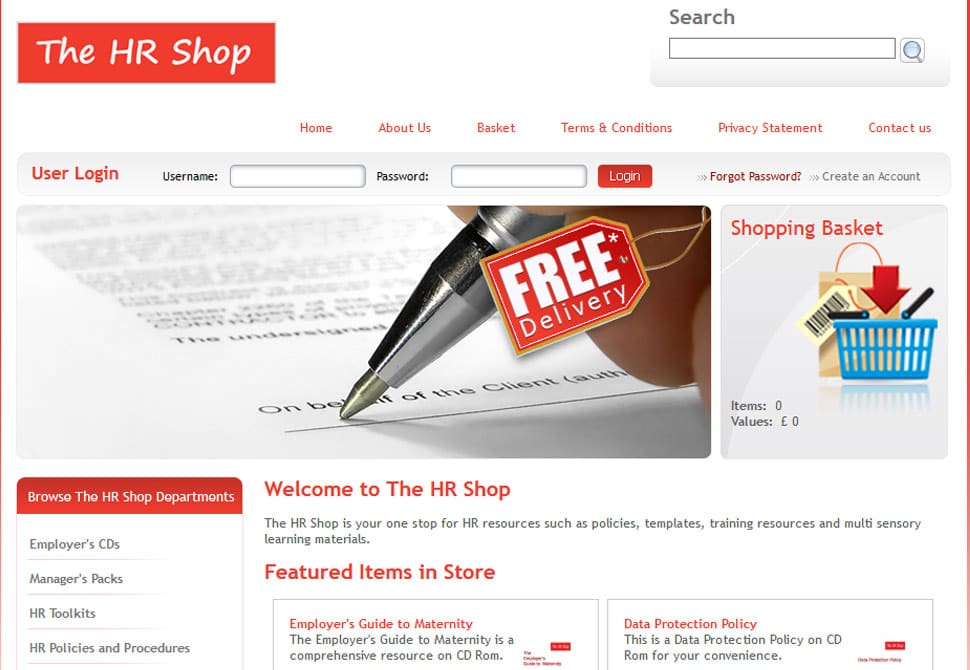 the hr shop eagle web solutions